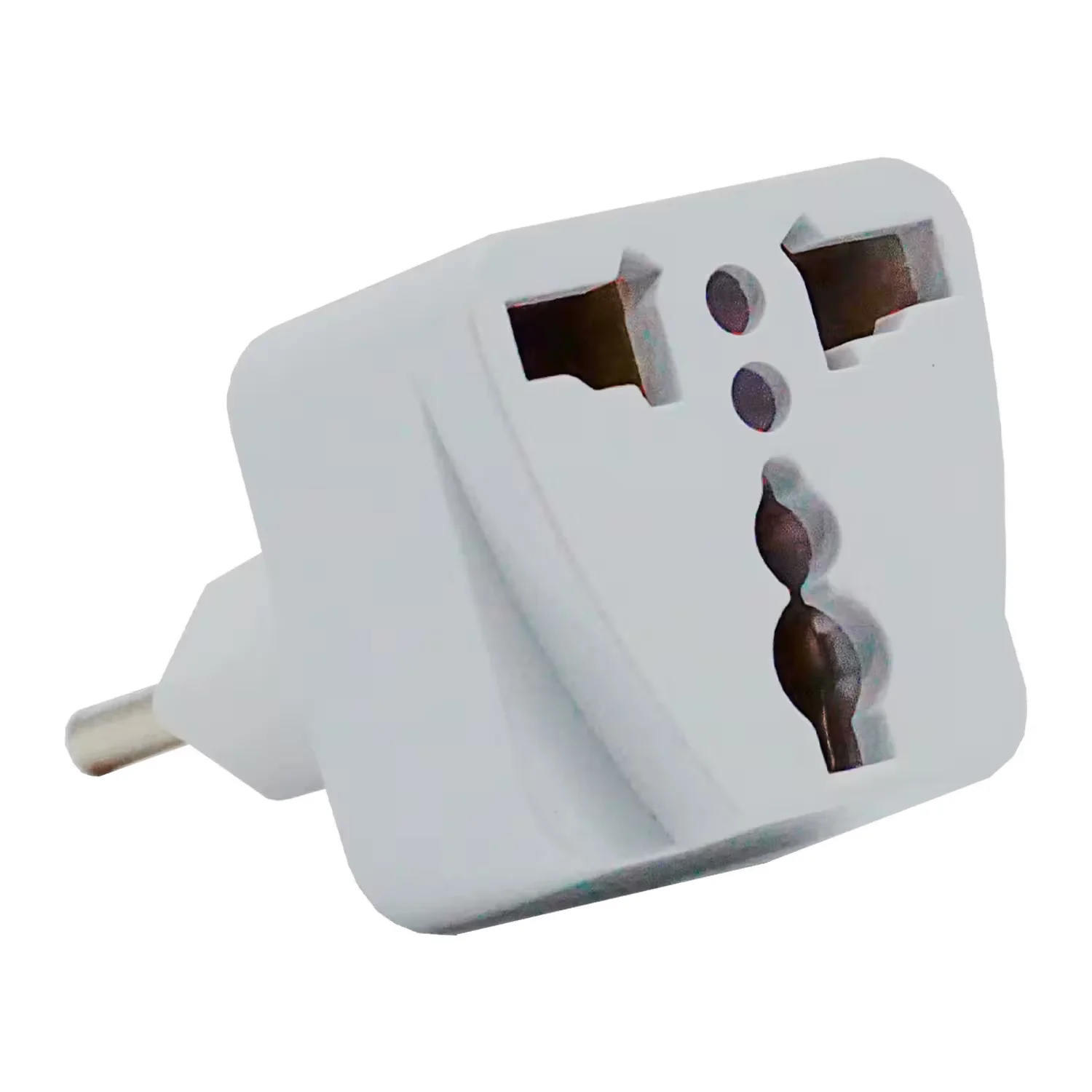 Adaptador para Tomada 2 Pinos Padrão Brasil