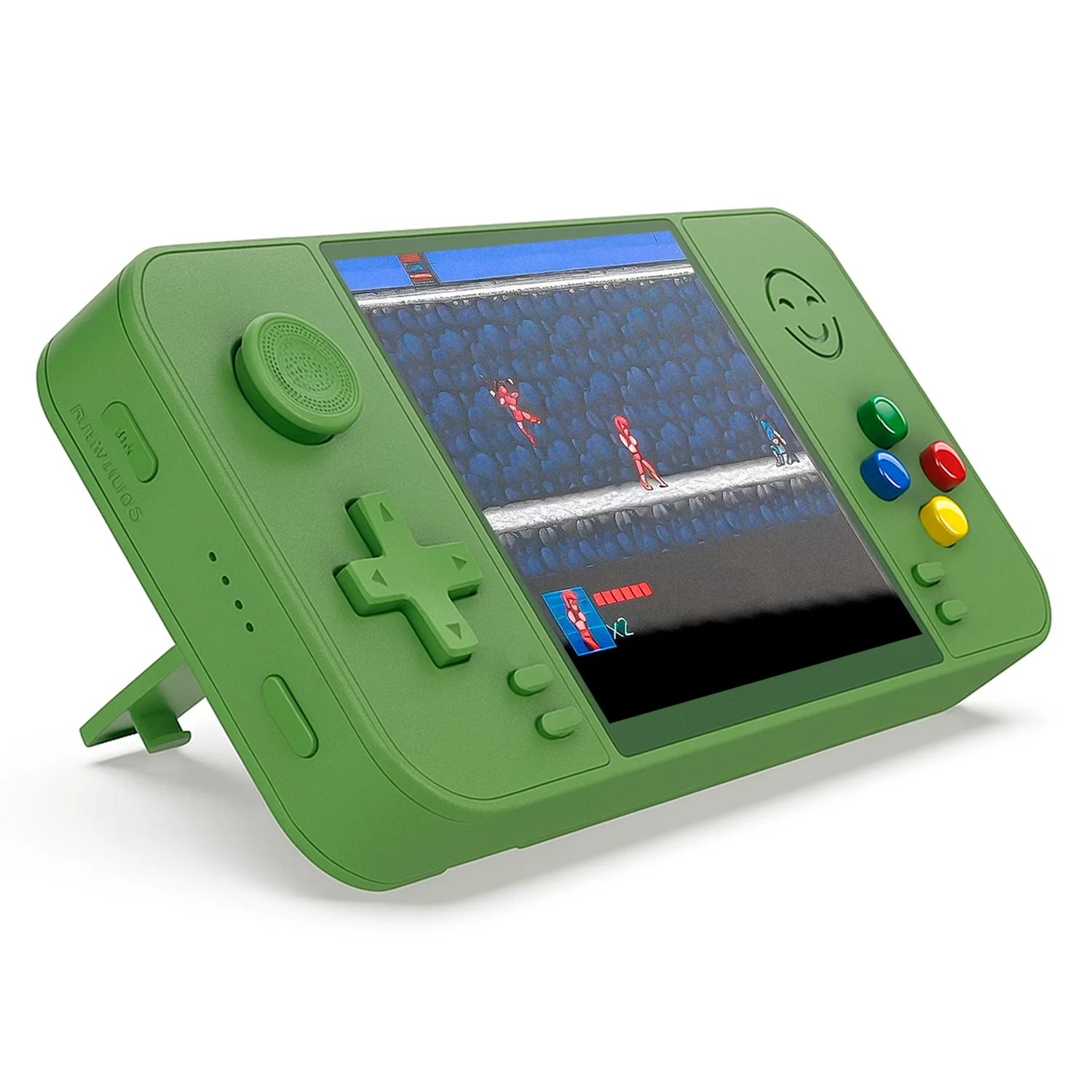 Console Powerbank D41 500 Jogos 2 Controles - Verde