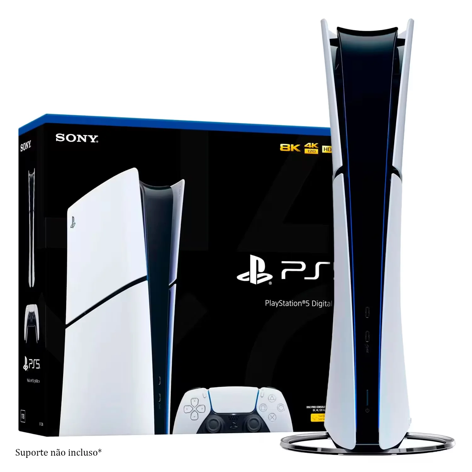 Console Sony Playstation 5 Slim CFI-2116B Edição Digital 825GB Europeu