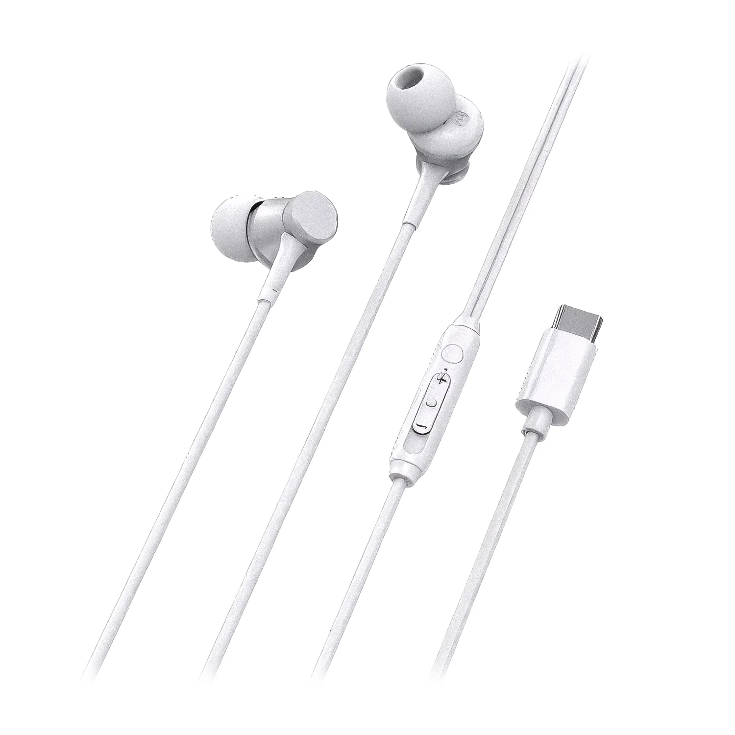 Fone de Ouvido G-Tide CW02 USB-C - Branco