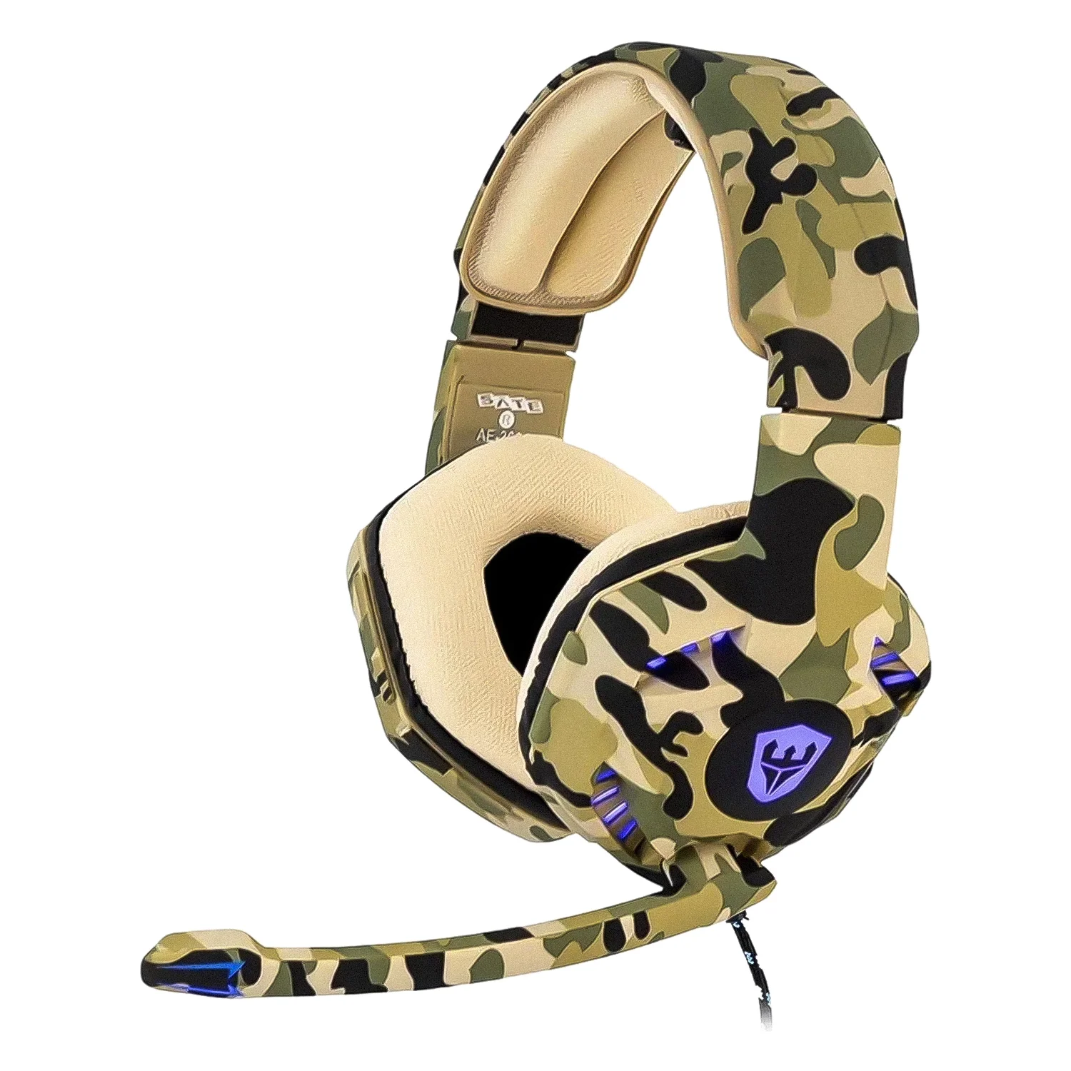 Headset Gamer Satellite AE-368C - Camuflado