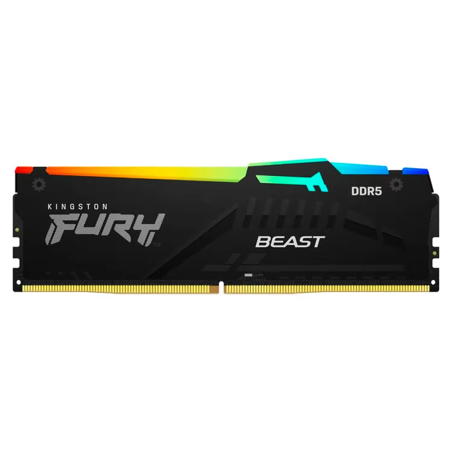 Memória RAM Kingston Fury Beast RGB 16GB DDR5 6800 MHz - KF568C34BBA-16