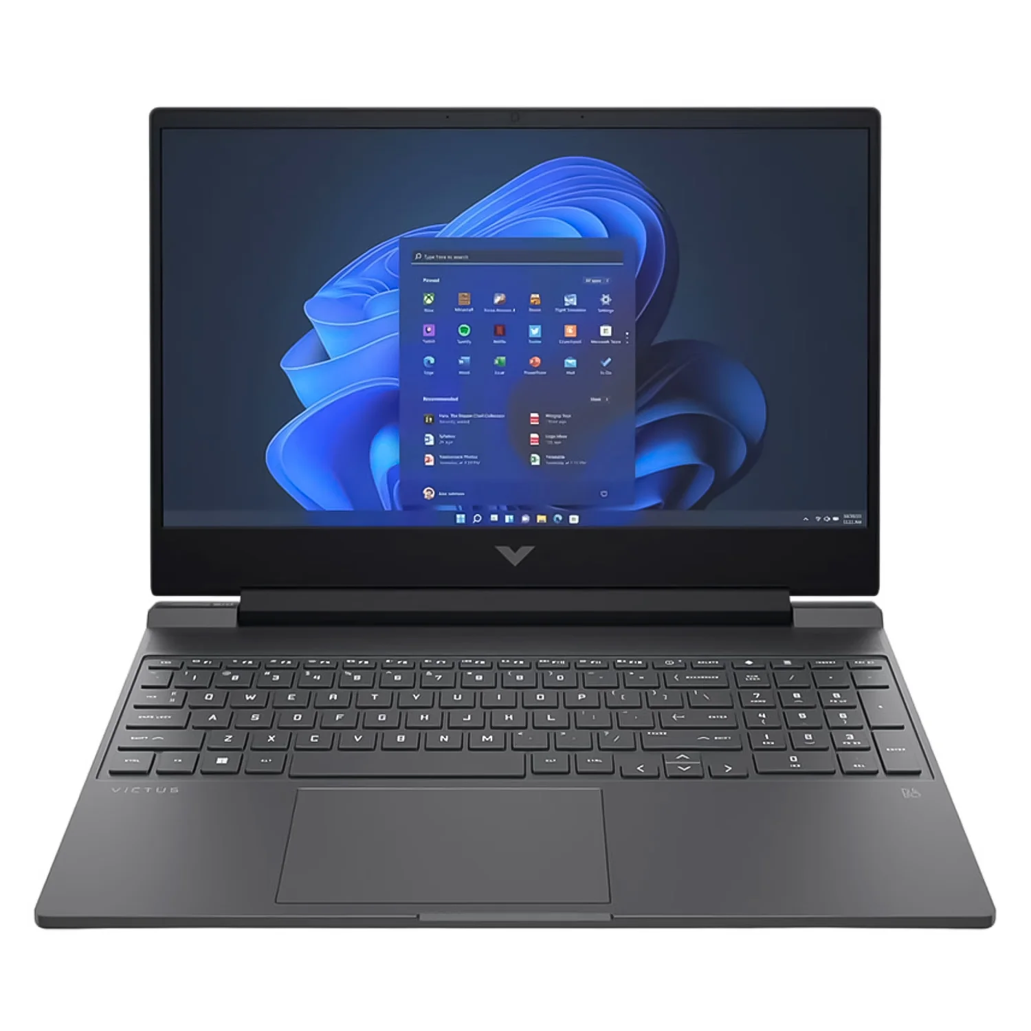Notebook Gamer HP Victus 15-FA1030NR 15.6" Intel Core i5-12450H 512 SSD 8GB RAM RTX 2050 4GB - Cinza Escuro
