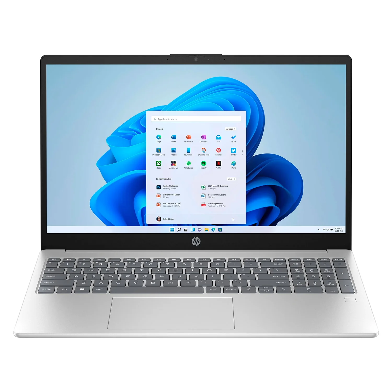 Notebook HP 15-FD0130WM 15.6" Intel Core i3-N305 256GB SSD 8GB RAM Touch - Azul