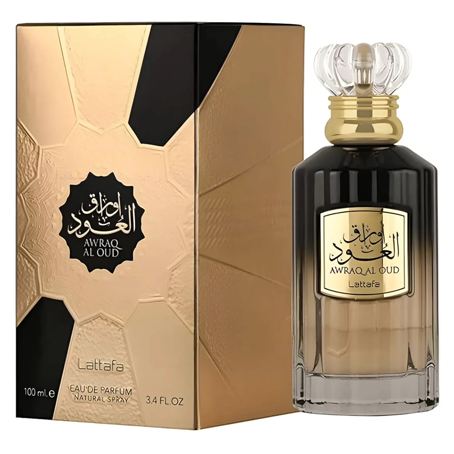 Perfume Lattafa Awraq Al Oud Eau de Parfum Unissex 100ml