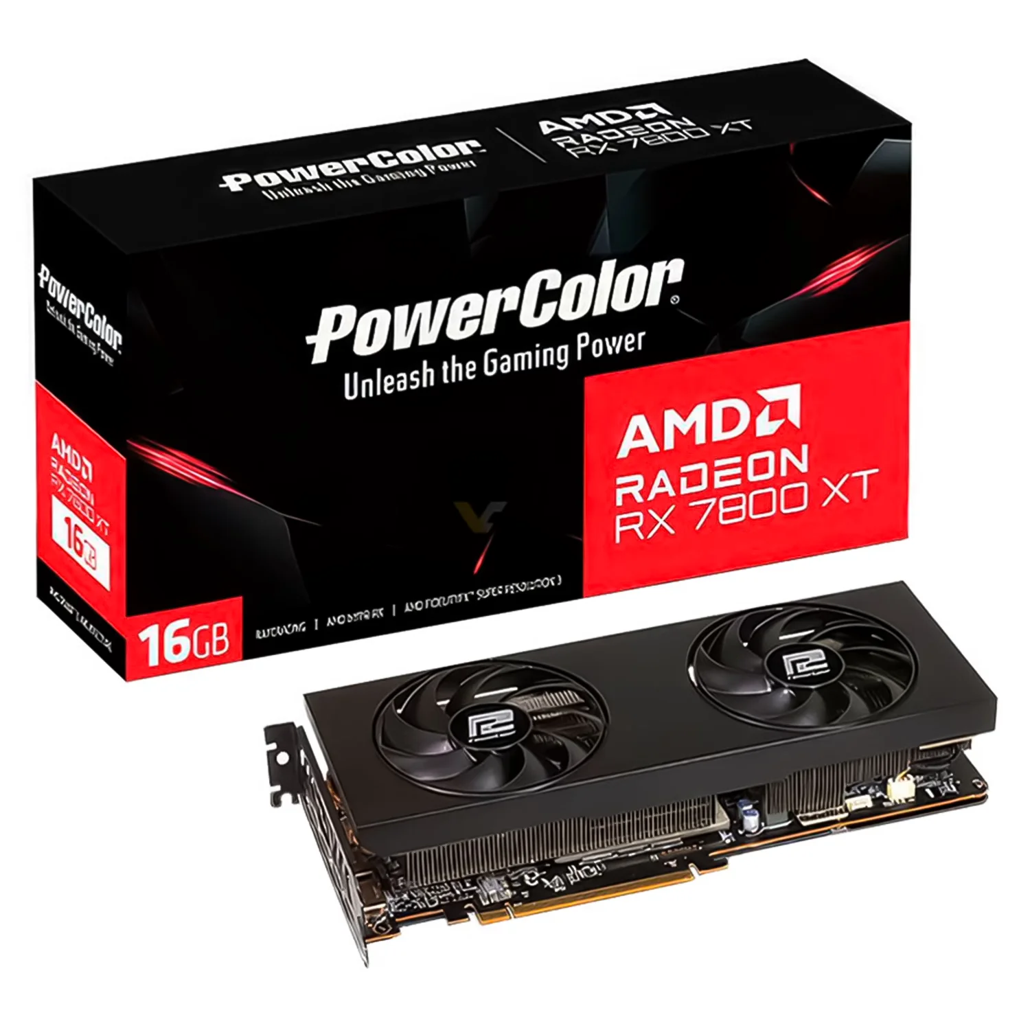 Placa de Vídeo Power Color Radeon RX 7800 XT 16GB GDDR6 - RX7800XT 16G-P